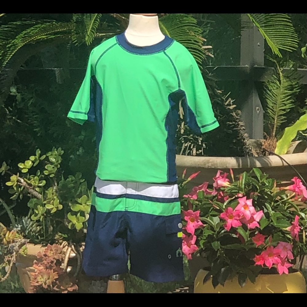 Boy’s Cabana Life Rash Guard Set
